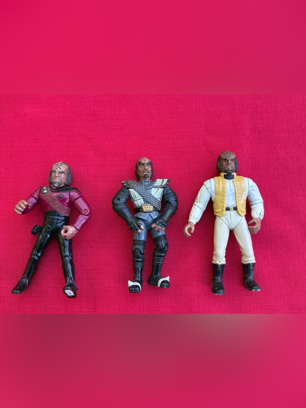 Star Trek Klingon Warriors set/3